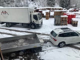 Kühlfahrzeug der Flotte